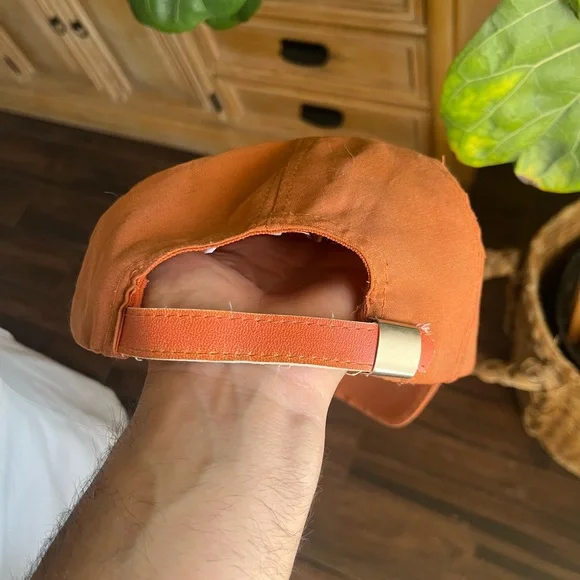 Vintage Texas Longhorns Orange Rope-Trim SnapBack Cap - Picture 2 of 3